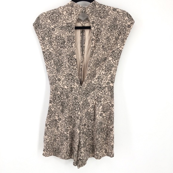 Amuse Society Golden Haze Print Romper - Picture 3 of 8
